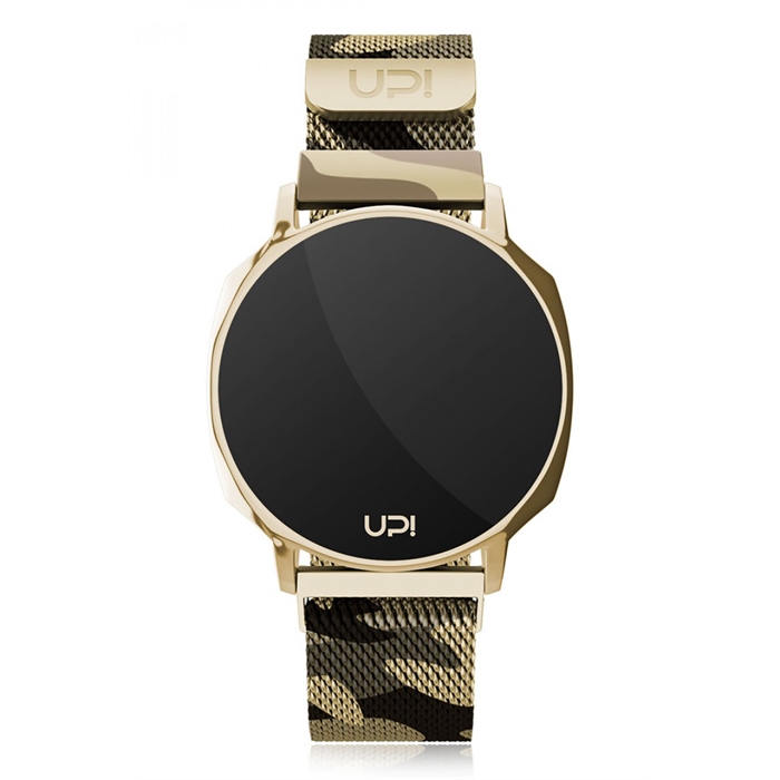 Upwatch İsim Yazılabilir XT Gold Camouflage Unisex Kol Saati