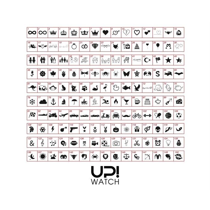 Upwatch İsim Yazılabilir Upgrade Black&Pİnk Kadın Kol Saati