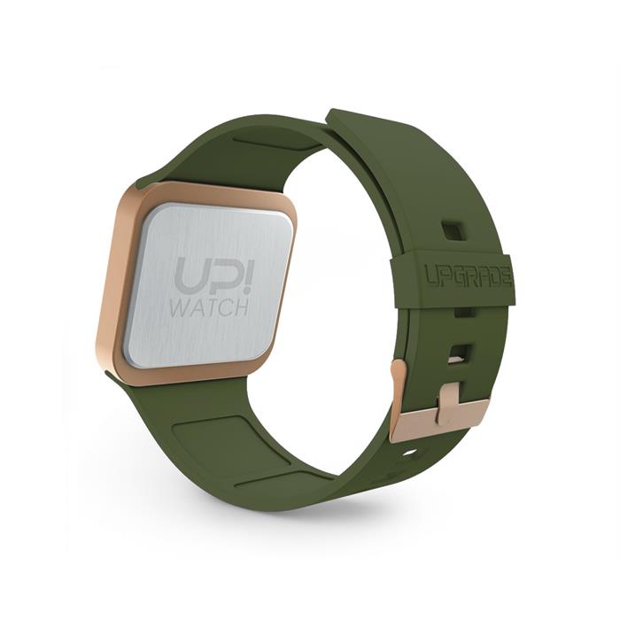 Upwatch İsim Yazılabilir Upgrade Matte Gold Rose Green Unisex Kol Saati