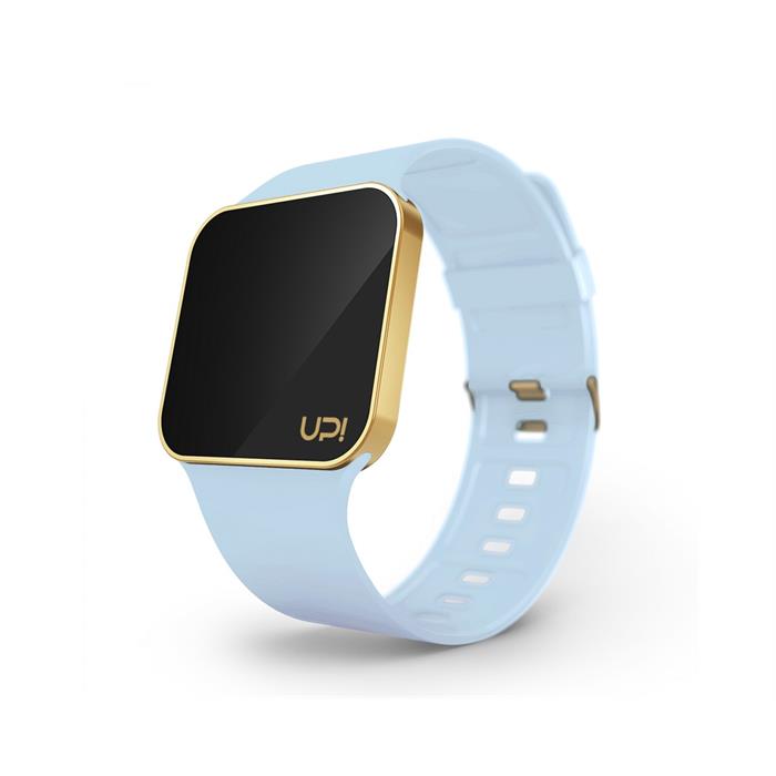 Upwatch İsim Yazılabilir Upgrade Matte Gold Bayb Blue Kadın Kol Saati