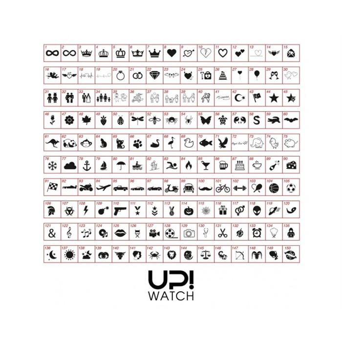 Upwatch İsim Yazılabilir Vertice Rose Unisex Kol Saati